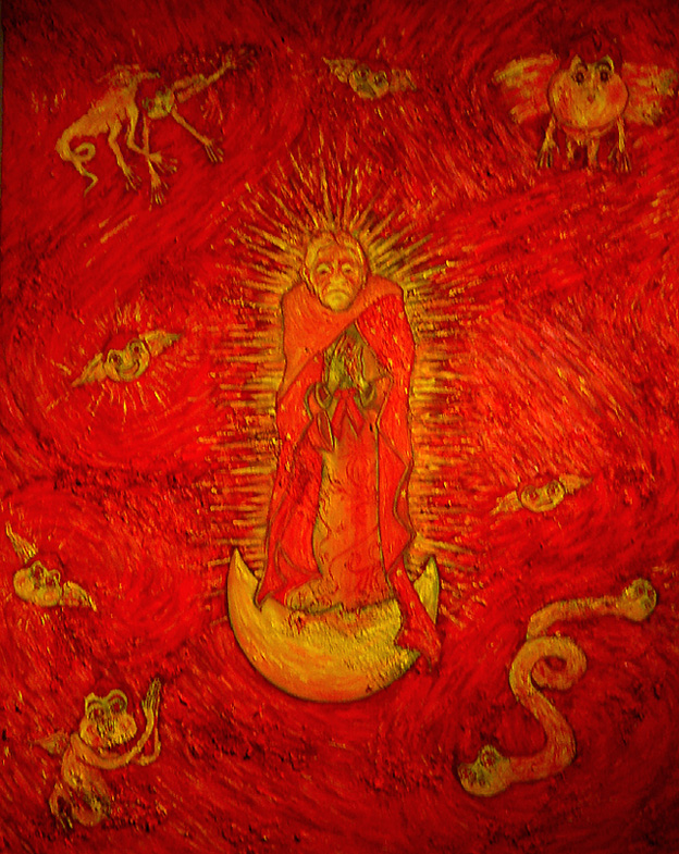 Maria Sabina Dreaming of La Virgen de Guadalupe